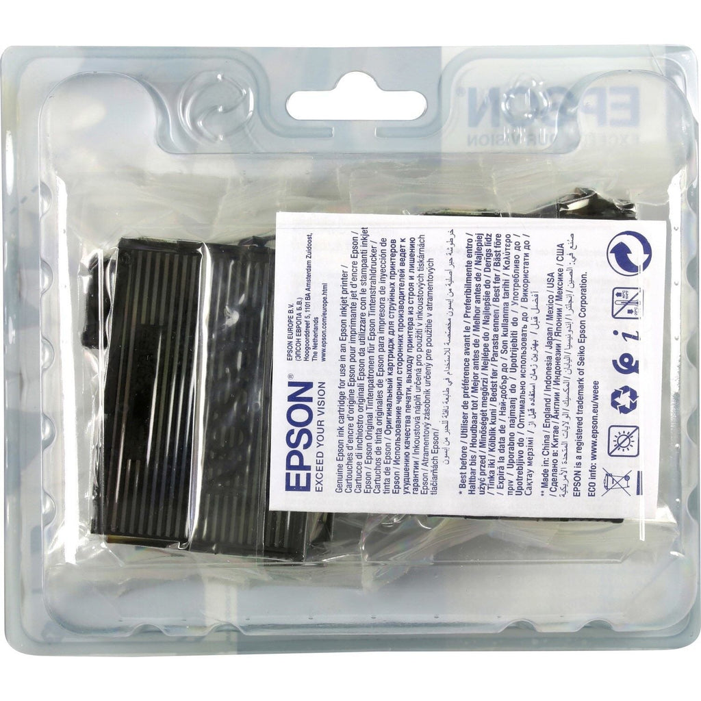 Epson Pack de cartouches d'encre d'origine noir + 3 couleurs 18