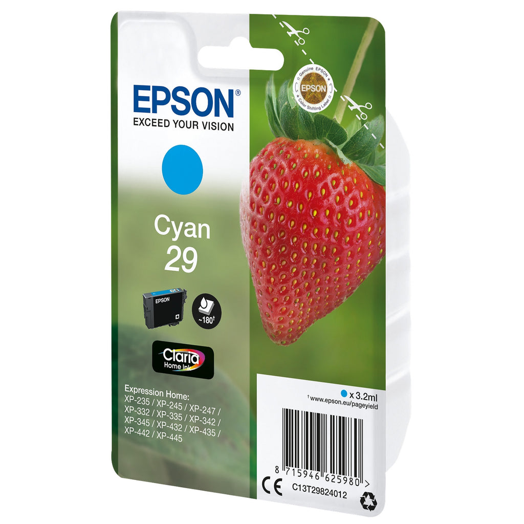 Epson Cartouche d'encre d'origine cyan T2982