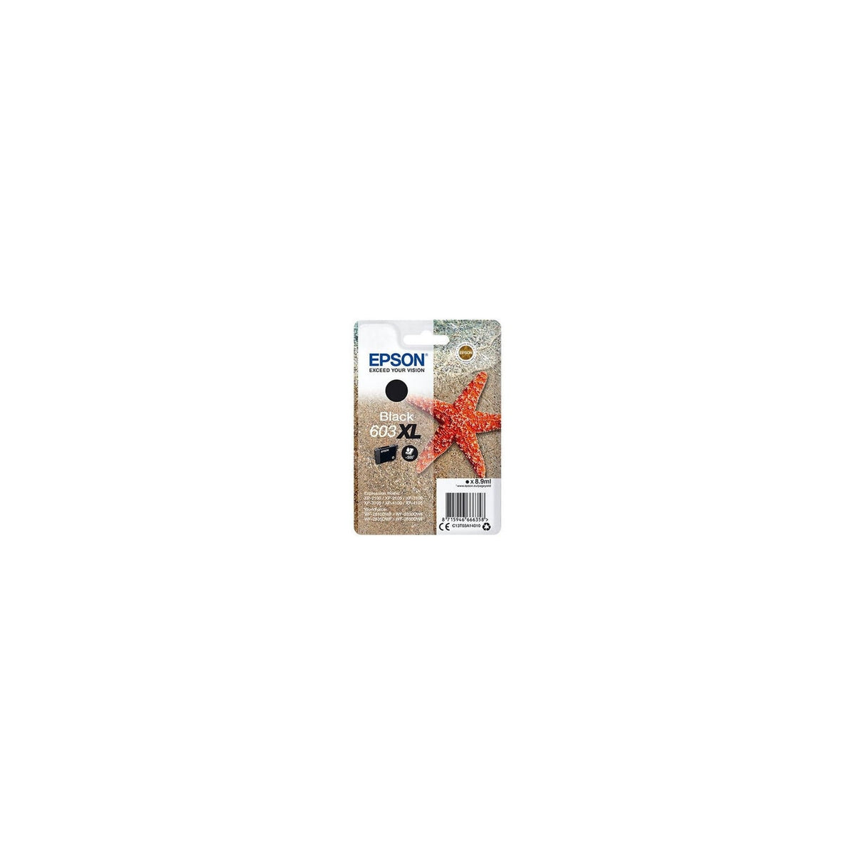 Epson Cartouche d'encre d'origine noir 603XL