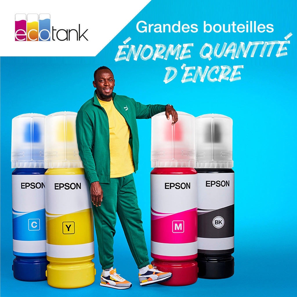 Epson Pack de cartouches d'encre d'origine noir + 3 couleurs EcoTank 104