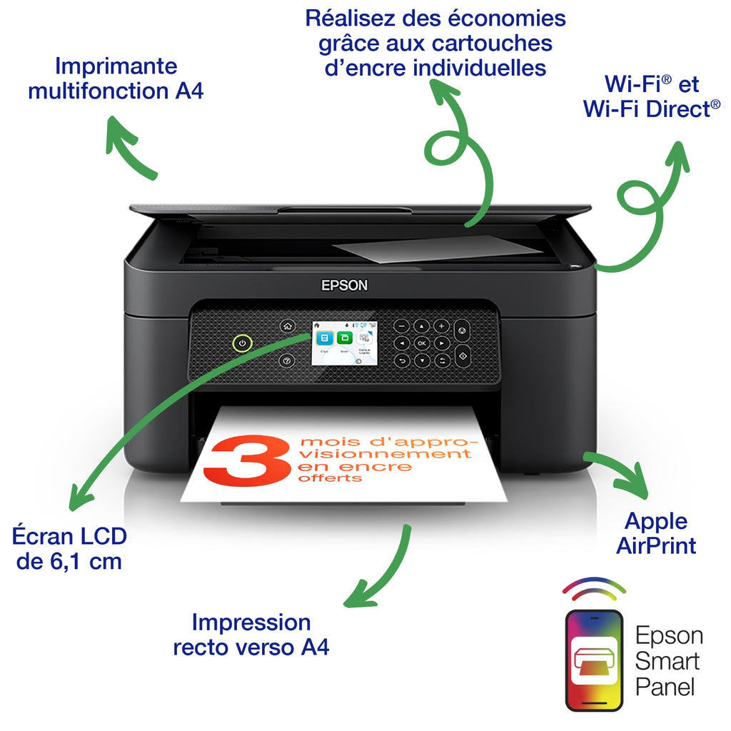 Epson Imprimante multifonctions jet d'encre Expression Home XP-4200