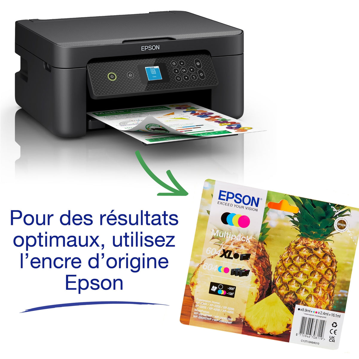 Epson Imprimante multifonctions jet d'encre XP-3200
