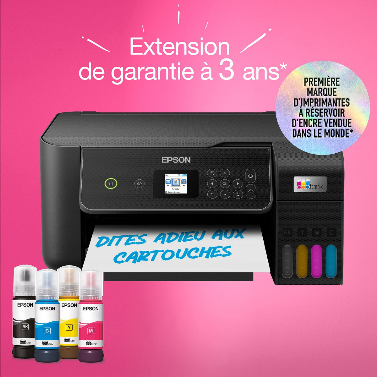 Epson Imprimante jet d'encre multifonctions Ecotank ET-2871