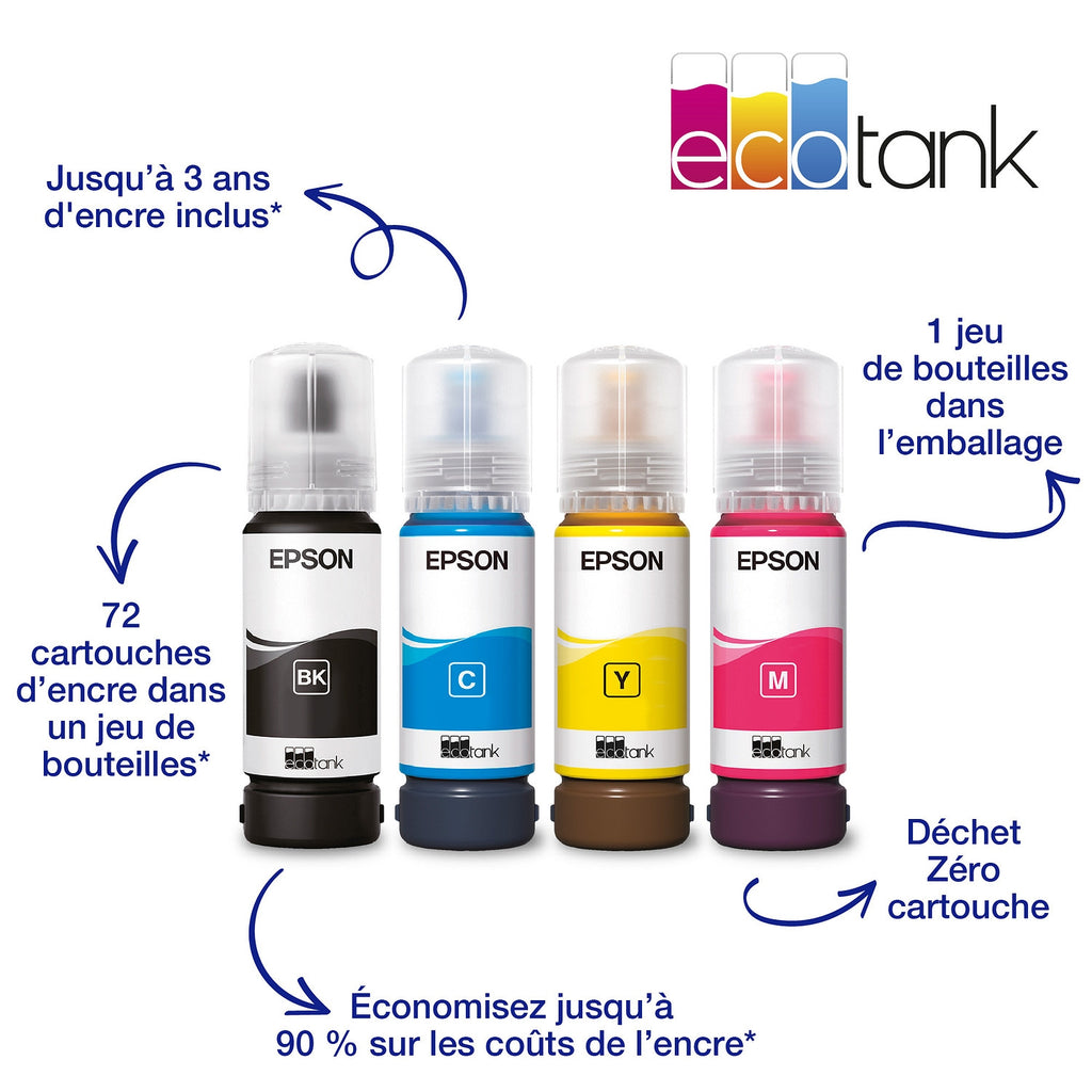 Epson Imprimante jet d'encre multifonctions Ecotank ET- 2861