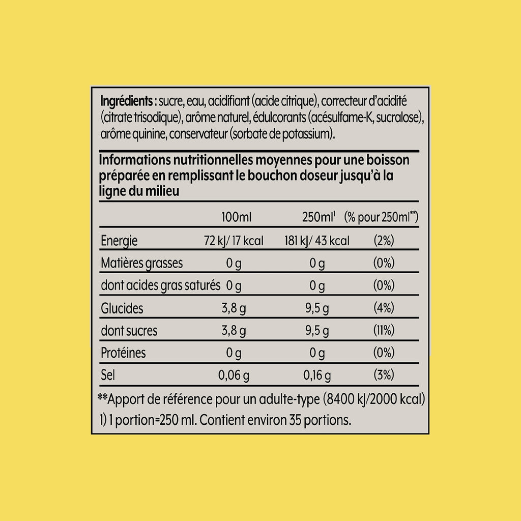 Sodastream Concentré Tonic 440ml