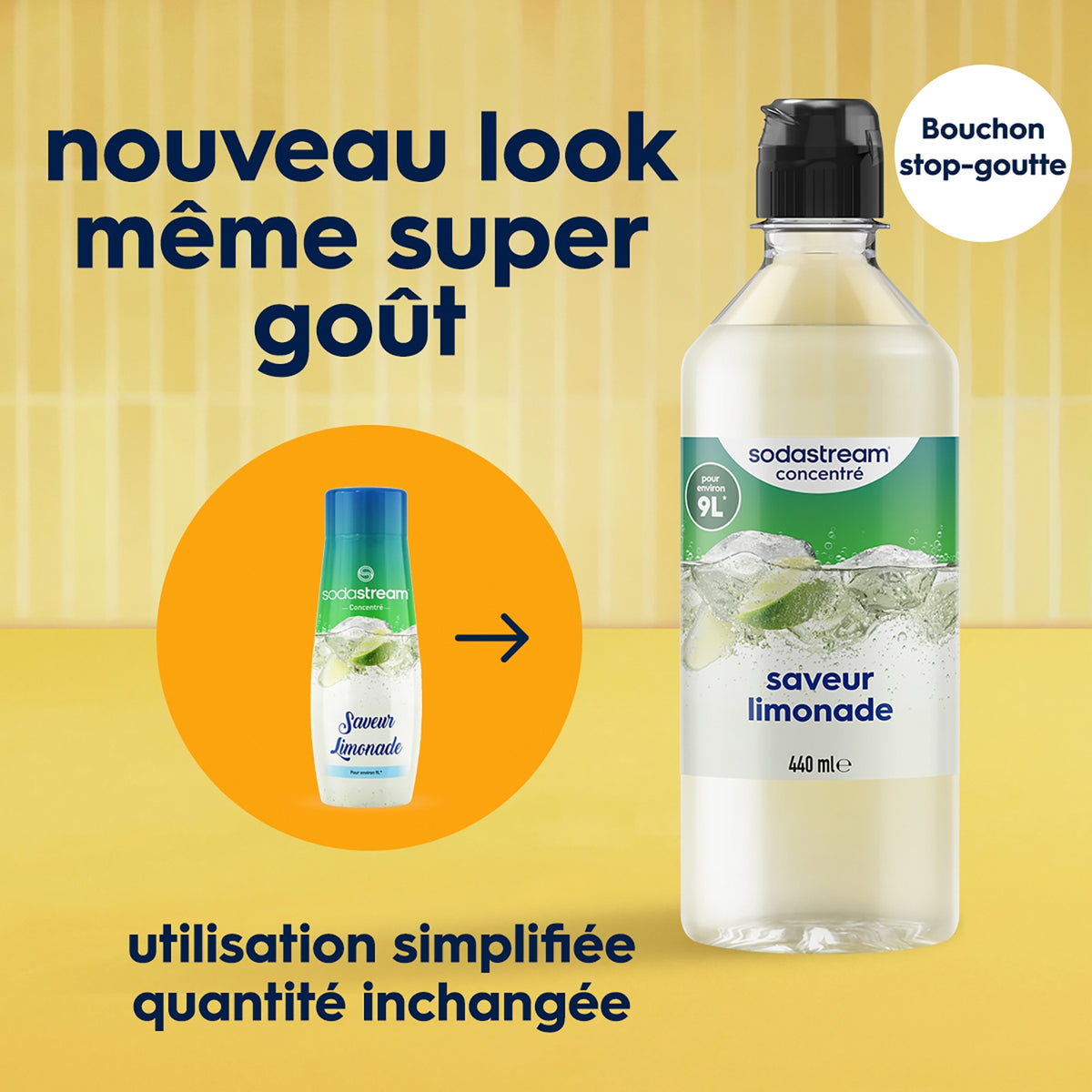 Sodastream Concentré Limonade 440ml