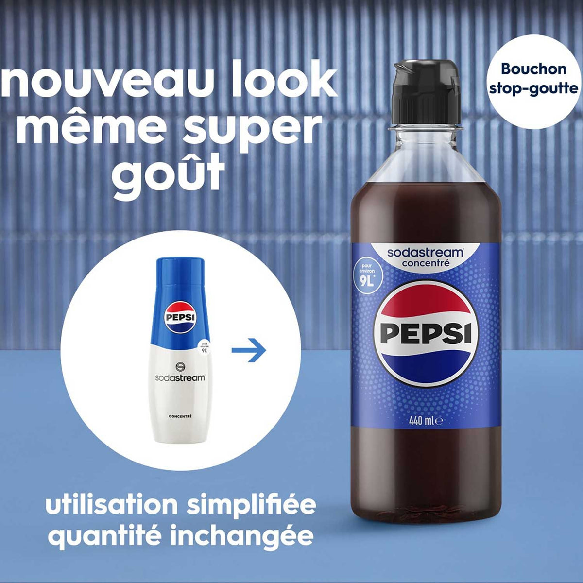 Sodastream Concentré Pepsi - 440 ml