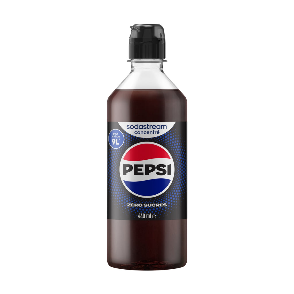 Sodastream Concentré Pepsi zéro sucres 440 ml