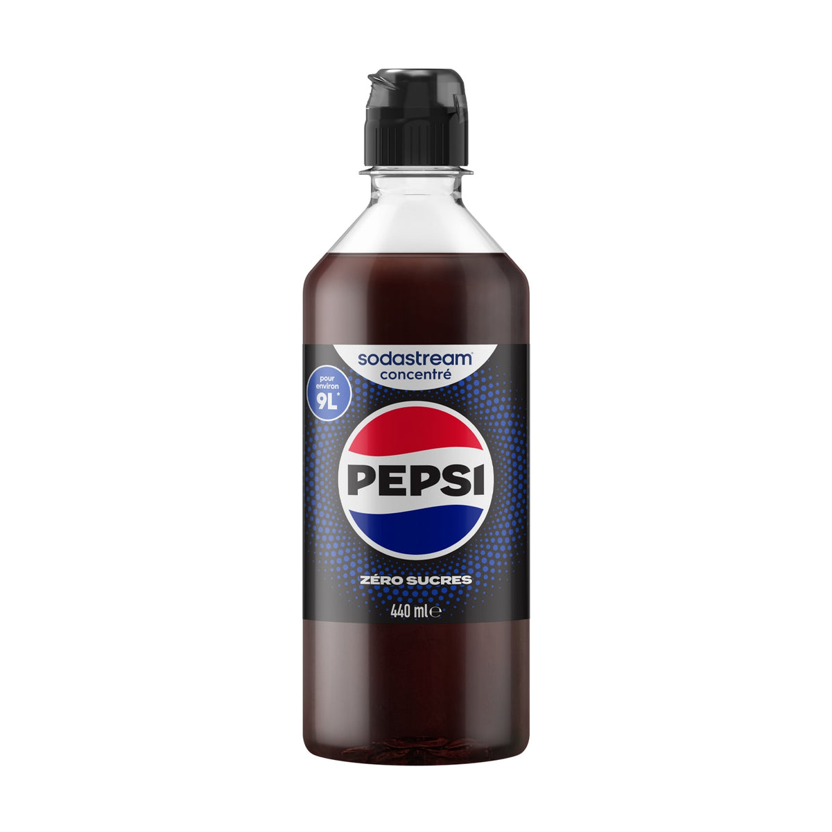 Sodastream Concentré Pepsi zéro sucres 440 ml