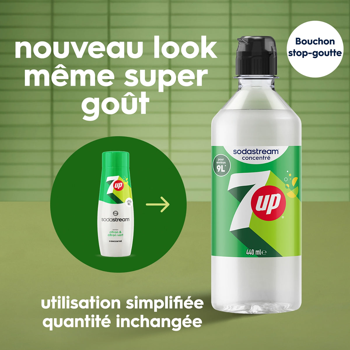 Sodastream Concentré 7Up 440 ml