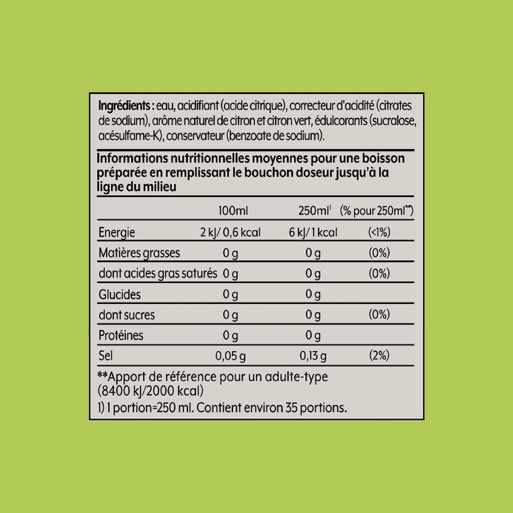 Sodastream Concentré 7Up zéro sucres 440 ml