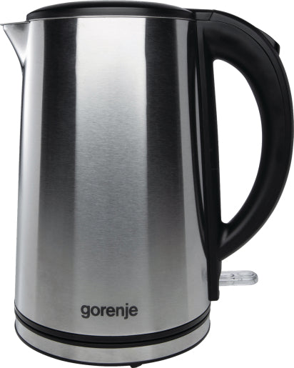 Gorenje K15DWS bouilloire 1,5 L 2200 W Noir, Acier inoxydable