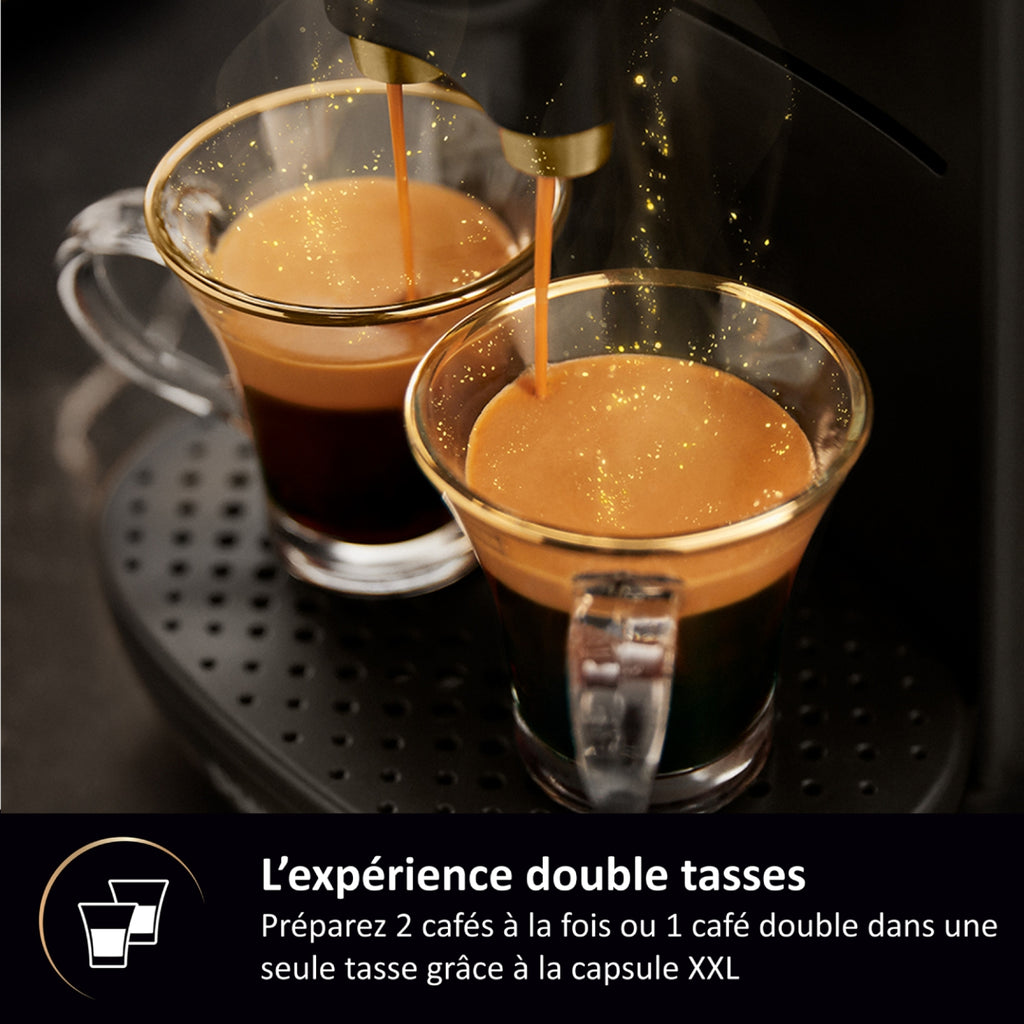 Philips Cafetière à capsules L'Or Barista LM9012/60 machine à café Sublime Noire