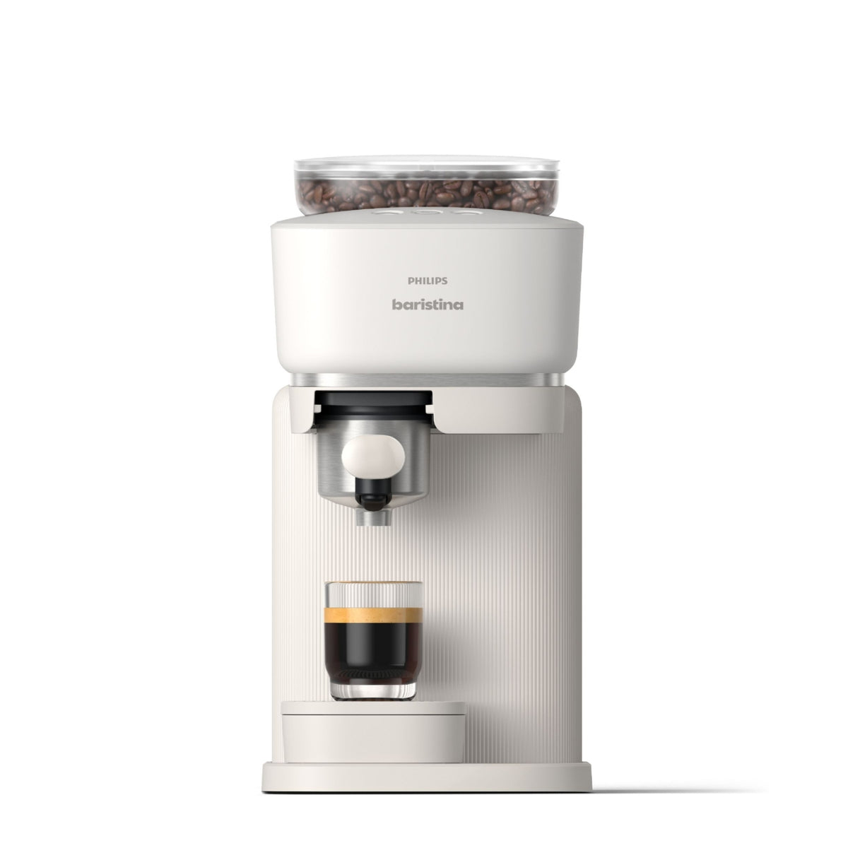 Philips Machine à café avec broyeur Baristina BAR300/00 Blanc