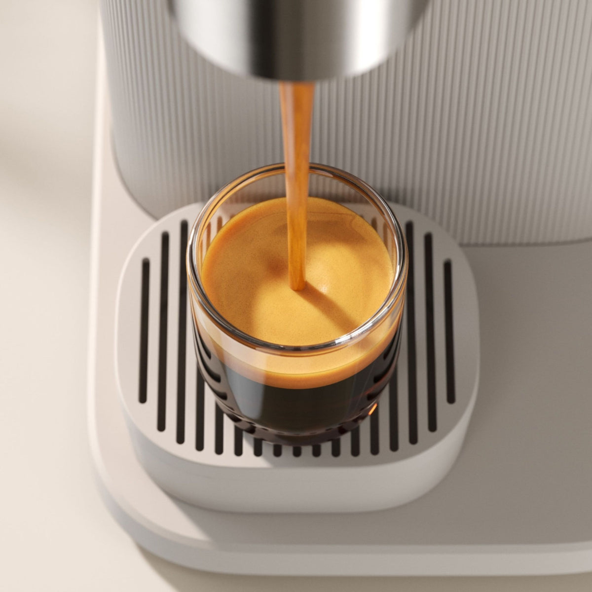 Philips Machine à café avec broyeur Baristina BAR300/00 Blanc