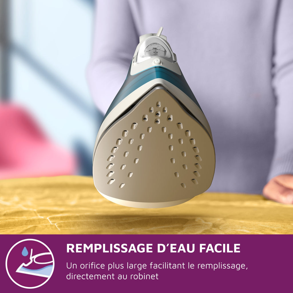 Philips Fer à repasser DST2010/20 Fer à vapeur Bleu EasySpeed