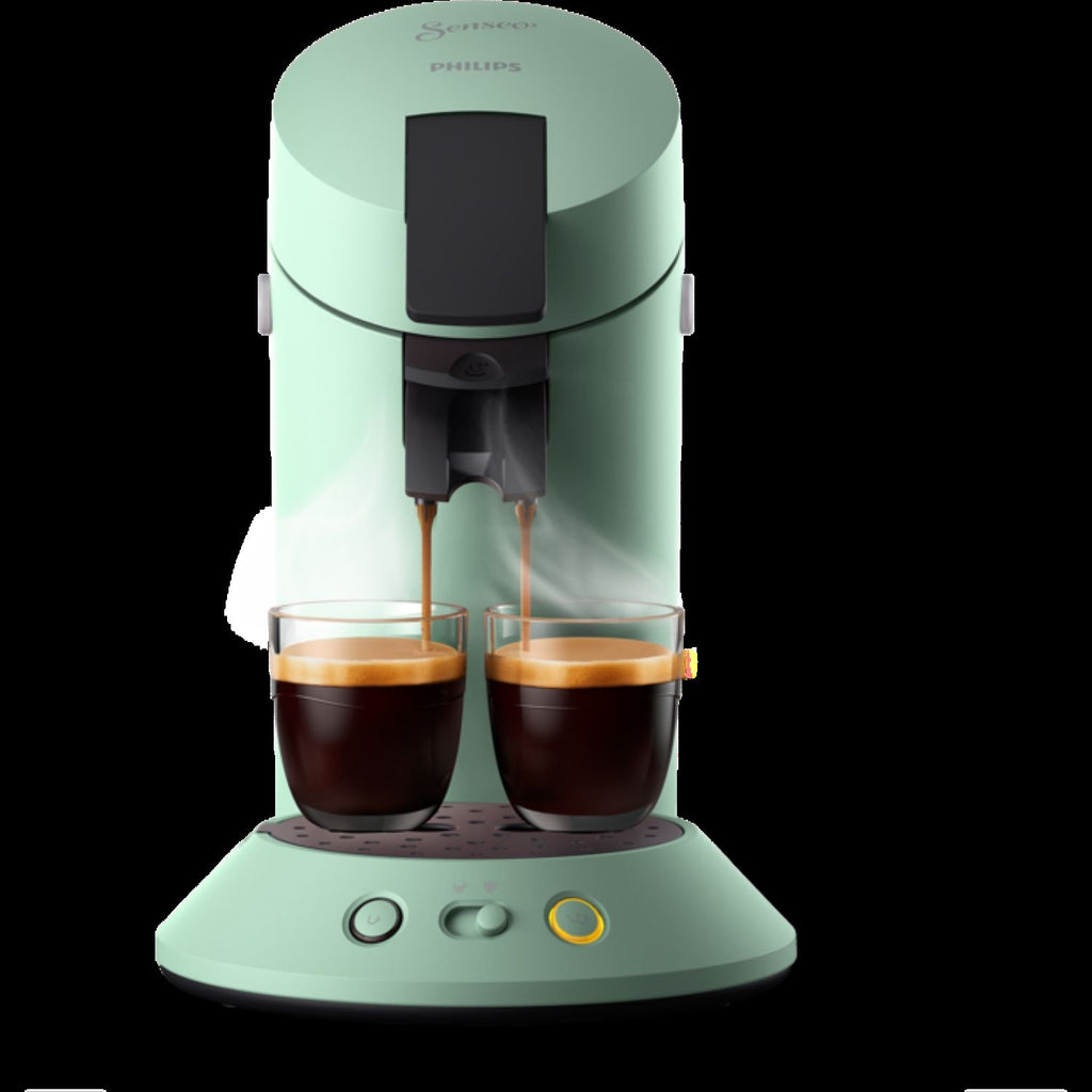 Philips Cafetière à dosette Senseo CSA210/81 machine à café Original plus Verte