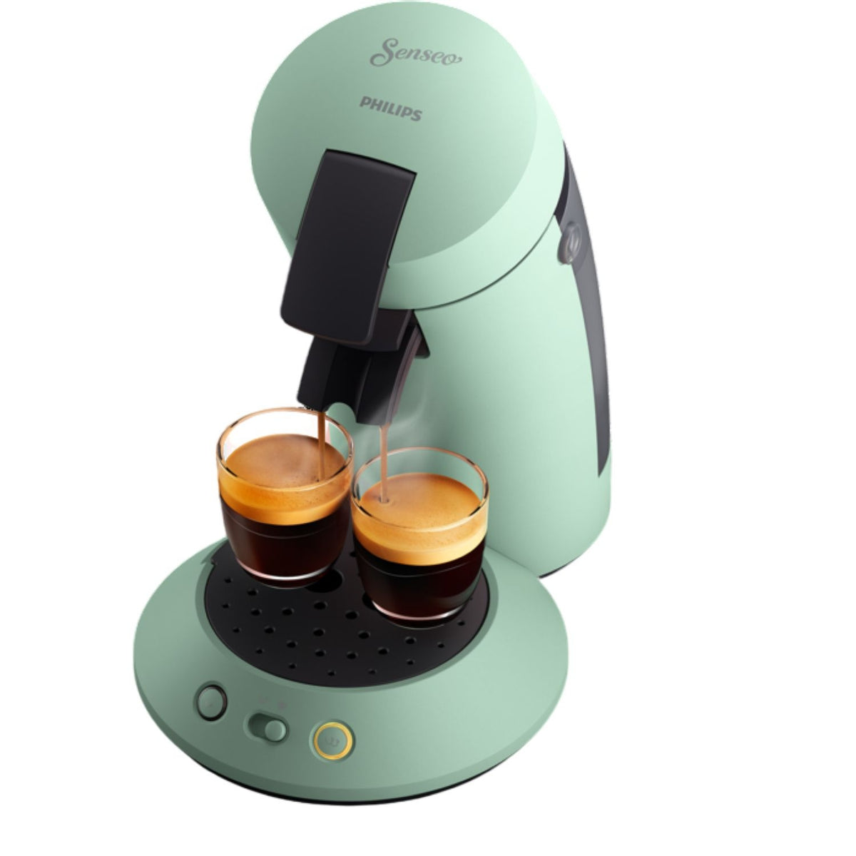 Philips Cafetière à dosette Senseo CSA210/81 machine à café Original plus Verte