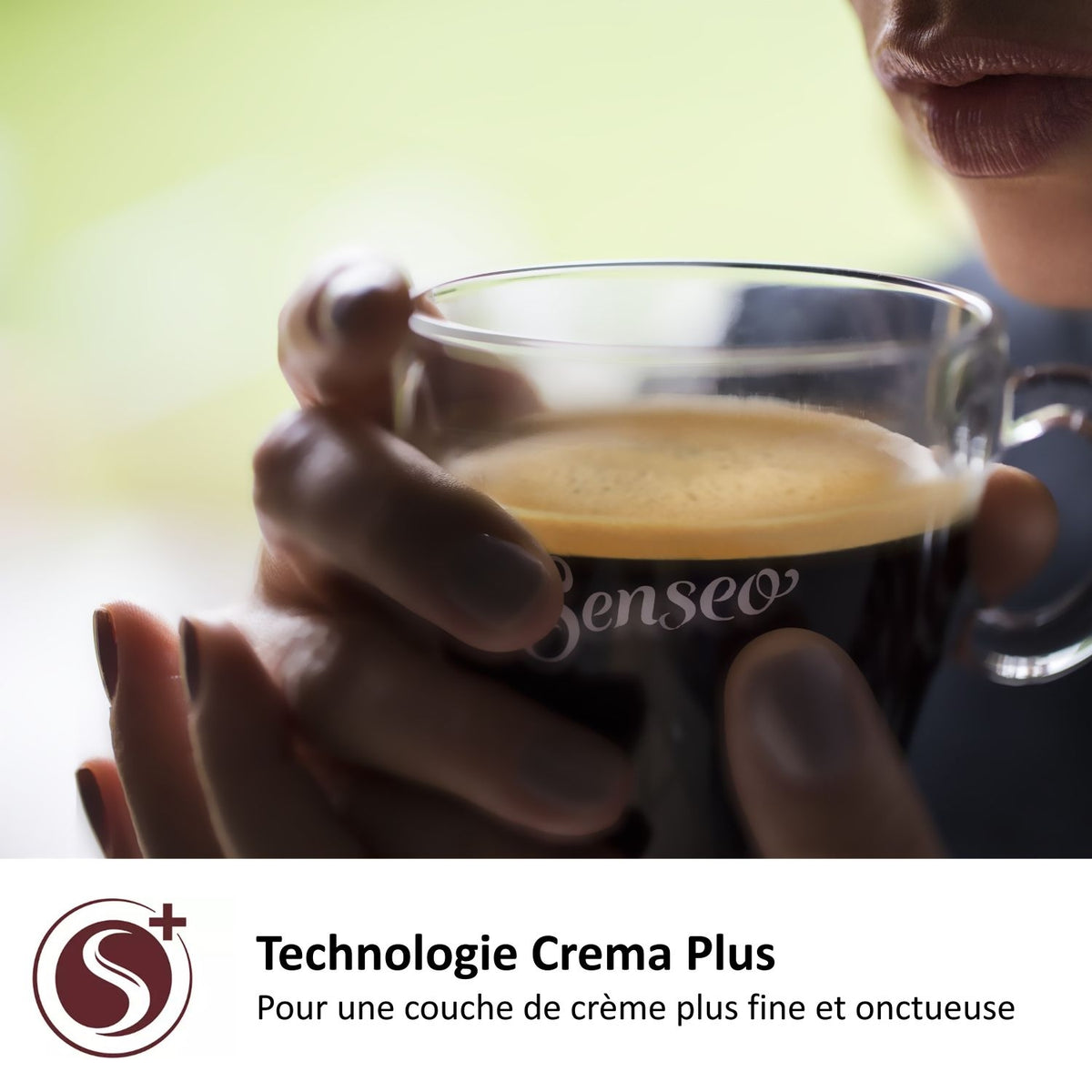 Philips Cafetière à dosette Senseo CSA210/81 machine à café Original plus Verte