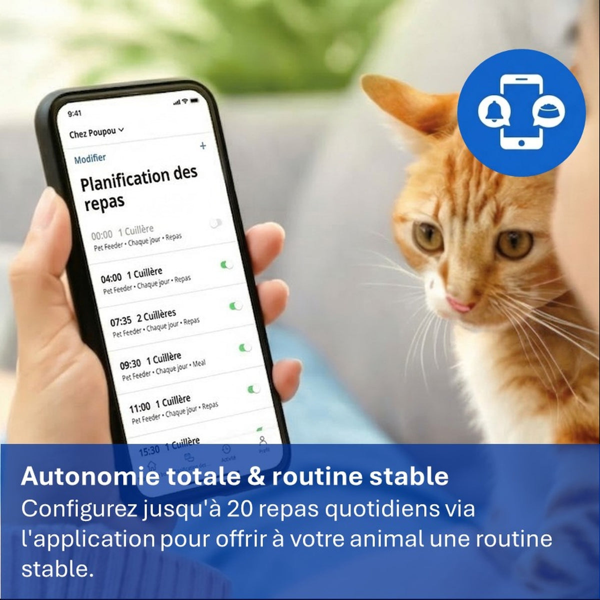 Philips Distributeur de croquette Connecté - PAW3300/02