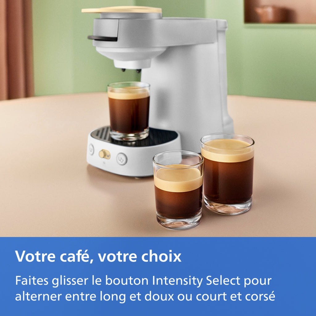 Philips Cafetière à dosette Senseo Vibe CSA225/51 Blanc
