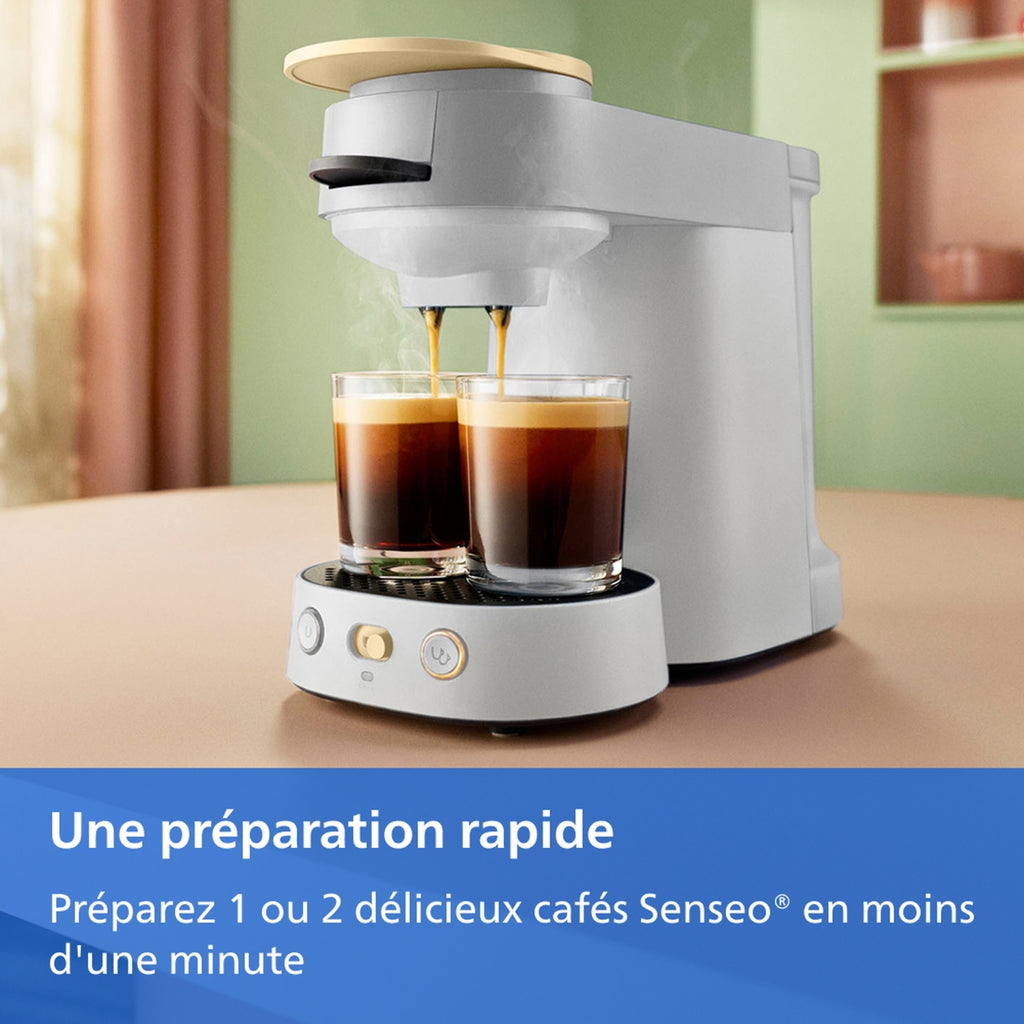 Philips Cafetière à dosette Senseo Vibe CSA225/51 Blanc