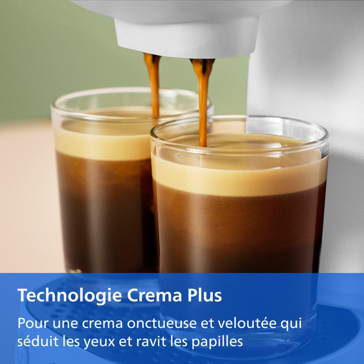 Philips Cafetière à dosette Senseo Vibe CSA225/51 Blanc