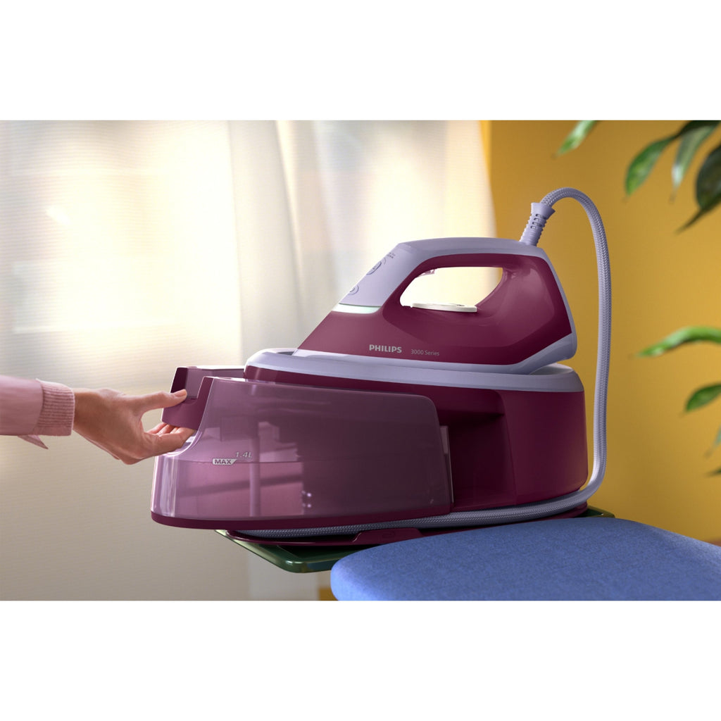 Philips Centrale vapeur PSG3001/30 Violet 1.4L Série 3000