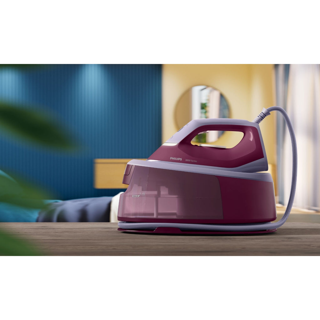 Philips Centrale vapeur PSG3001/30 Violet 1.4L Série 3000