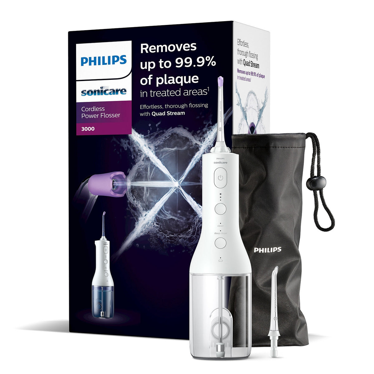 Philips Jet dentaire sans fil Sonicare Serie 3000 HX3826/31