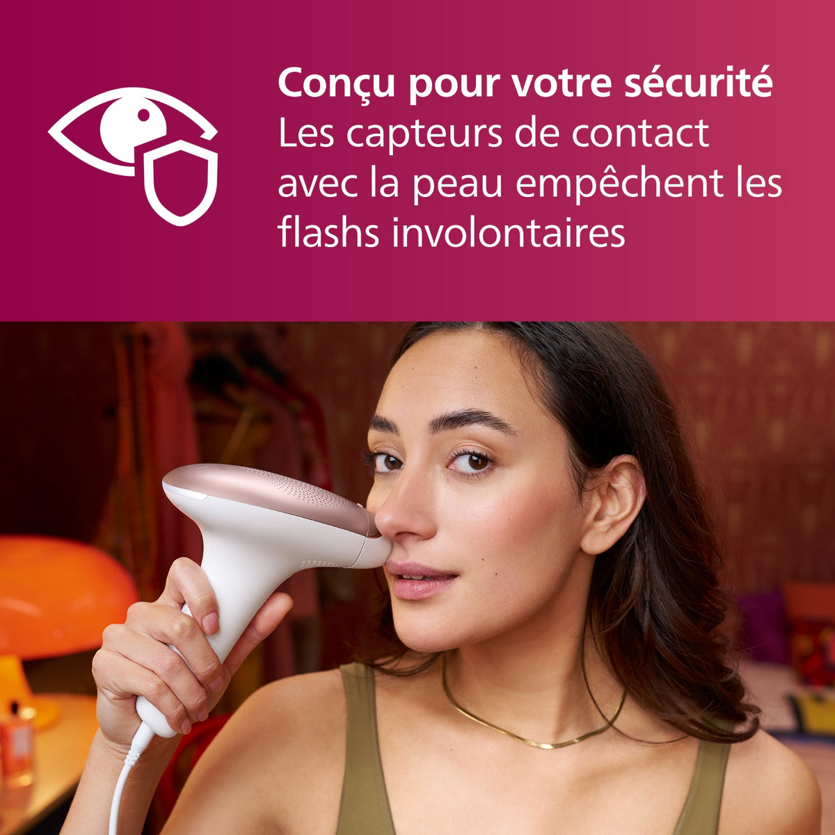 Philips Epilateur Lumière Pulsée BRI924/00