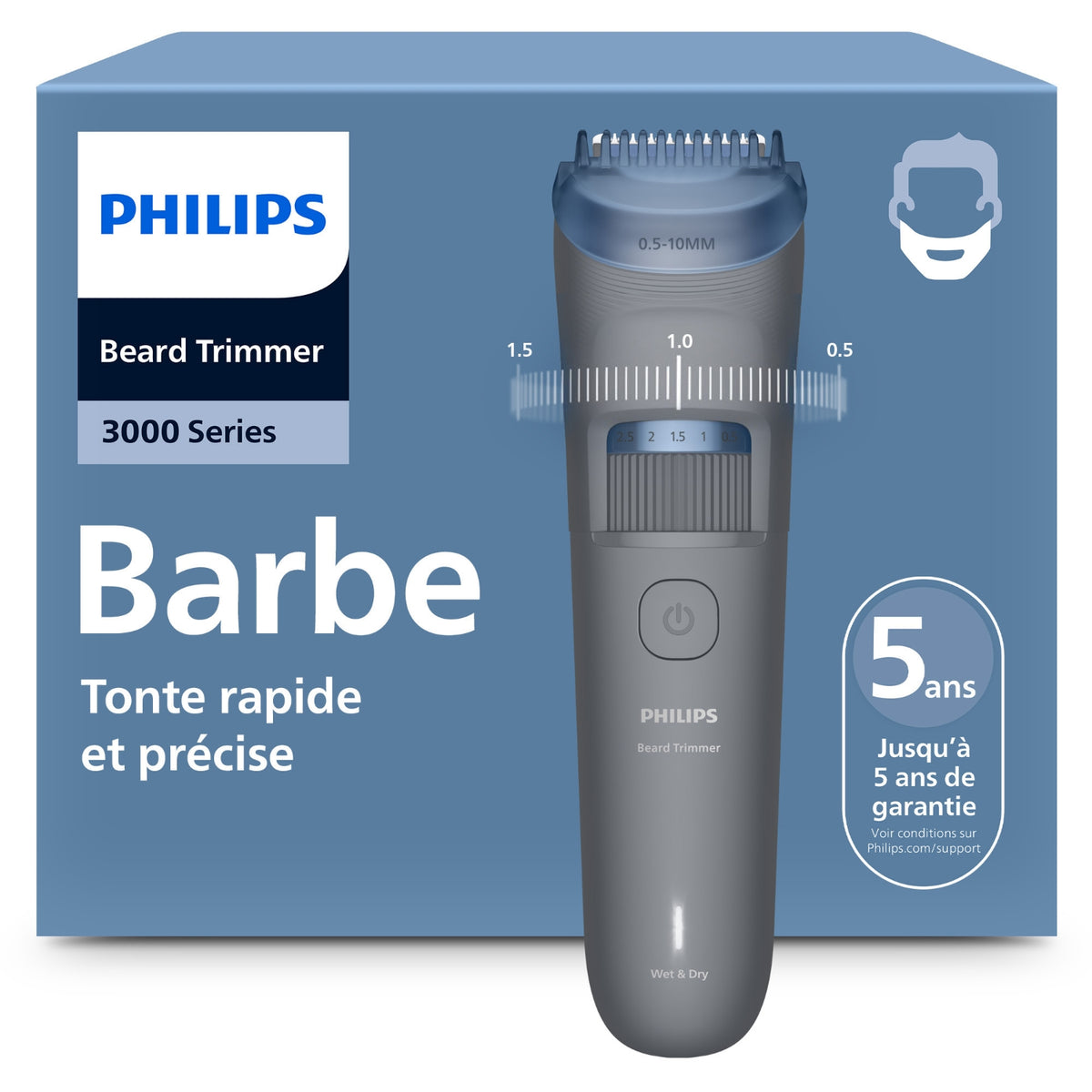Philips Tondeuse Barbe BT3615/15