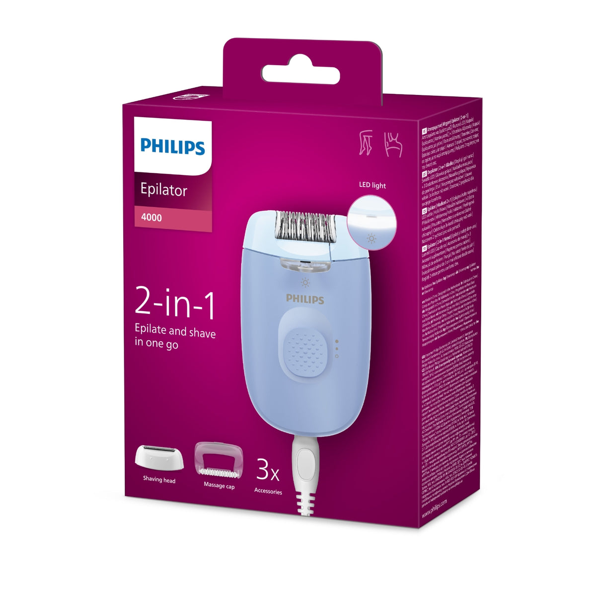 Philips Epilateur BRE247/00