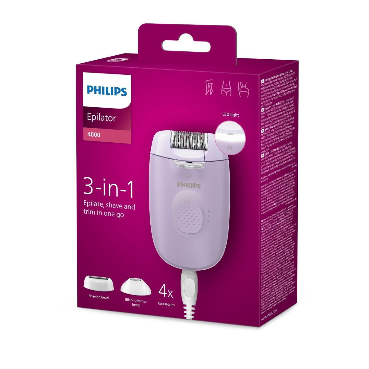 Philips Epilateur BRE257/00