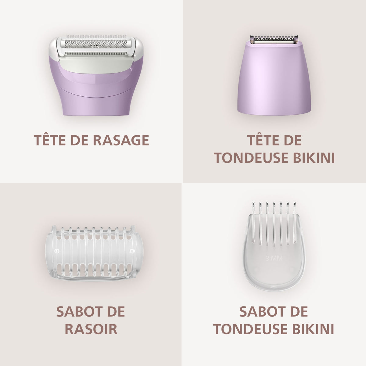 Philips Rasoir électrique pour femme Serie 6000 BRL138/00