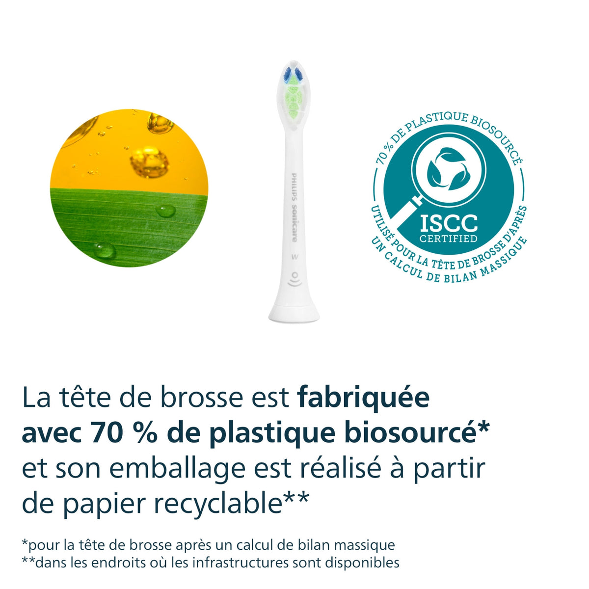 Philips Tetes de brosse à dent HX6066/87 lot de 6