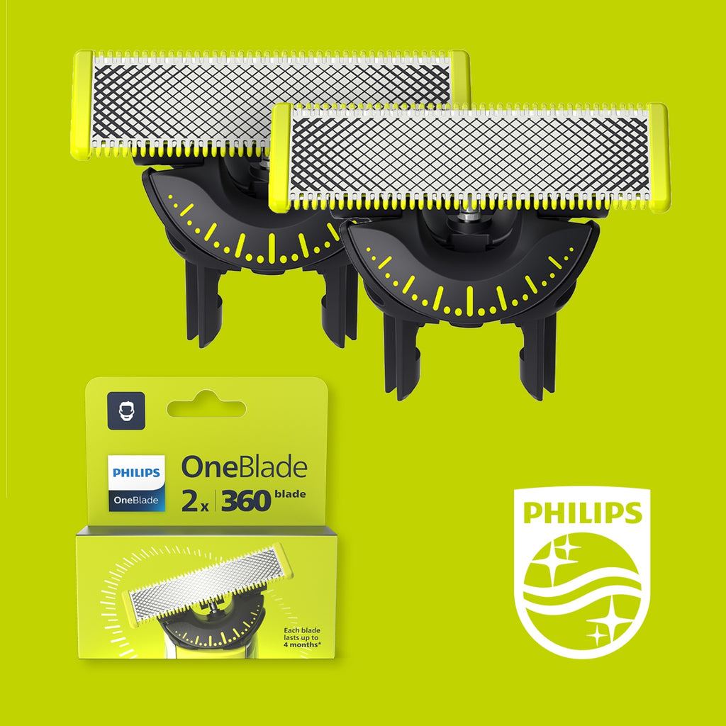 Philips Recharge de rasoir 2 lames 360 Blade QP420/55