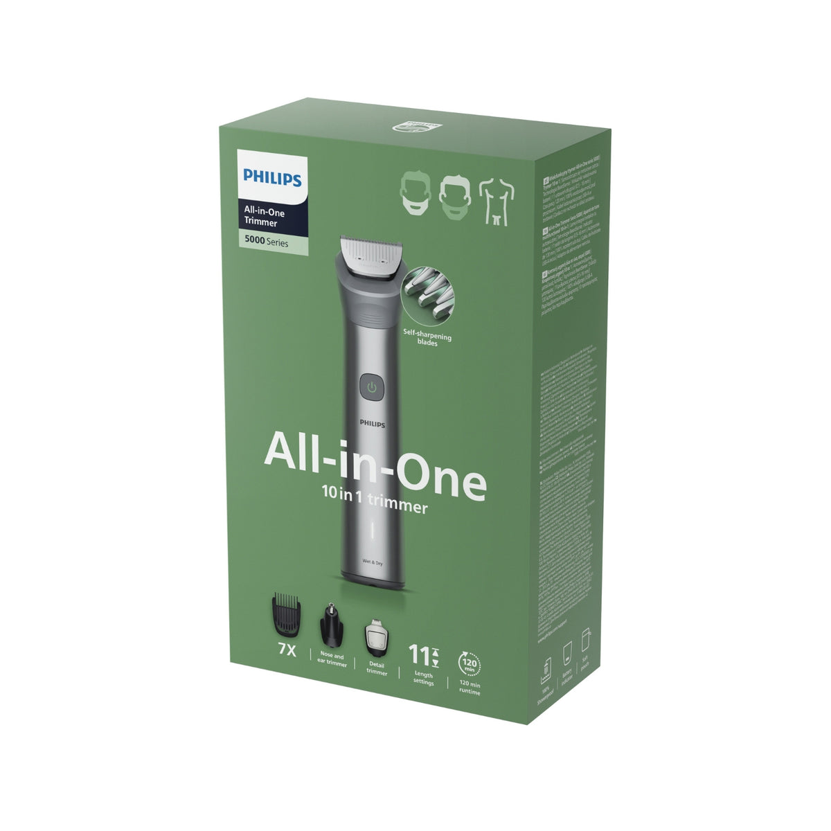 Philips Tondeuse 10 en 1 visage cheveux et corps serie 5000 MG5921/15