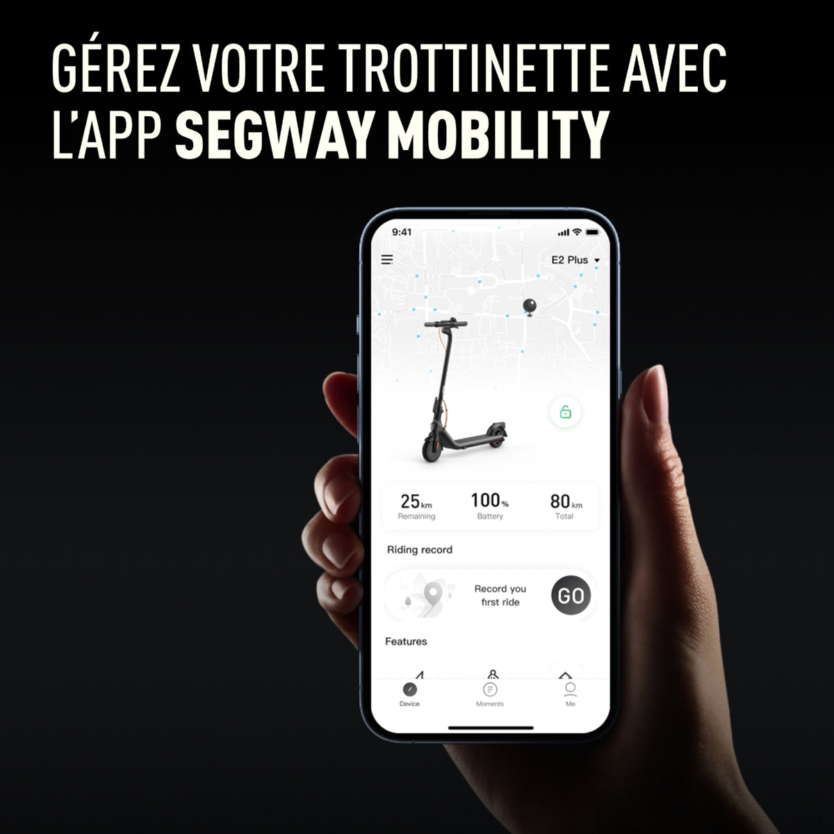 Segway Trottinette électrique Ninebot E2 E II