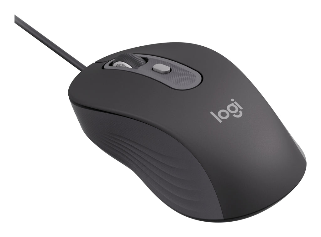Logitech Signature Wired M520 for Business ratón Oficina Ambidextro USB Tipo C Óptico 4000 DPI