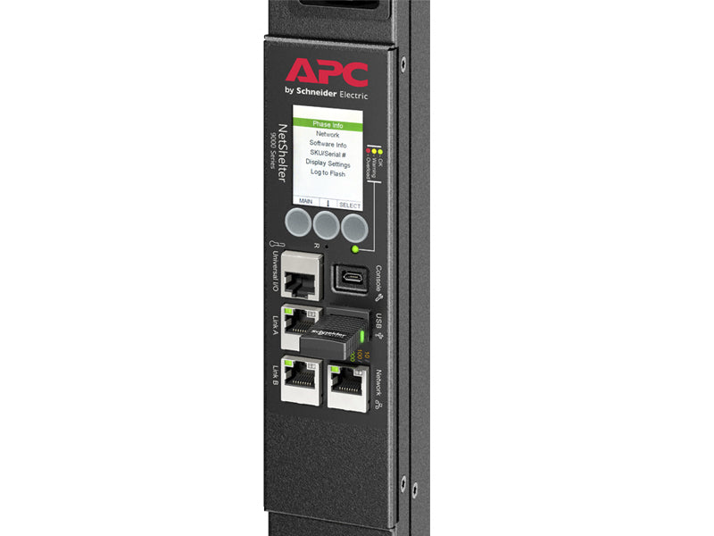 APC APDU9959EU3 unità di distribuzione dell'energia (PDU) 24 presa(e) AC 0U Nero