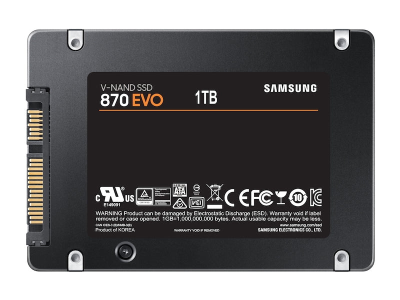 Samsung 870 EVO 1 To 2.5" Série ATA III V-NAND MLC