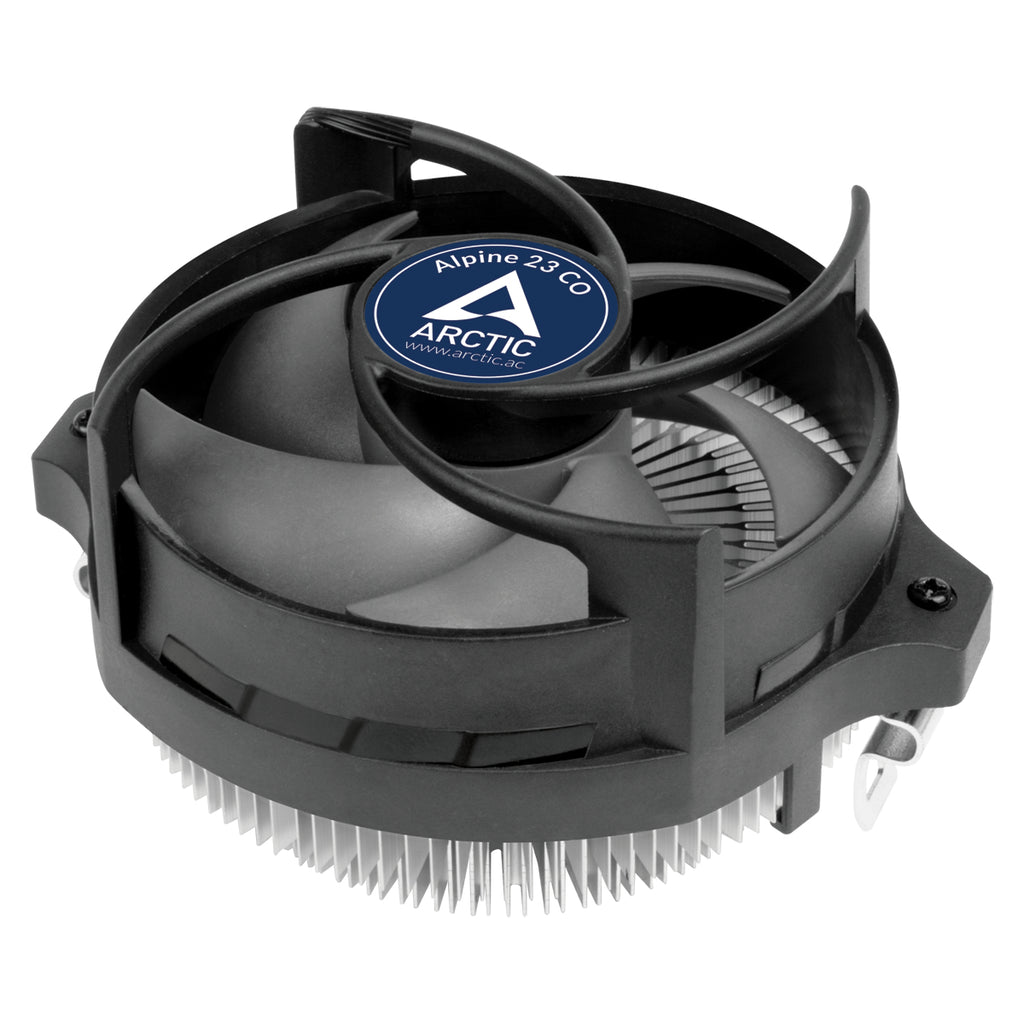 ARCTIC Alpine 23 CO Processeur Refroidisseur d'air 9 cm Aluminium, Noir 1 pièce(s)