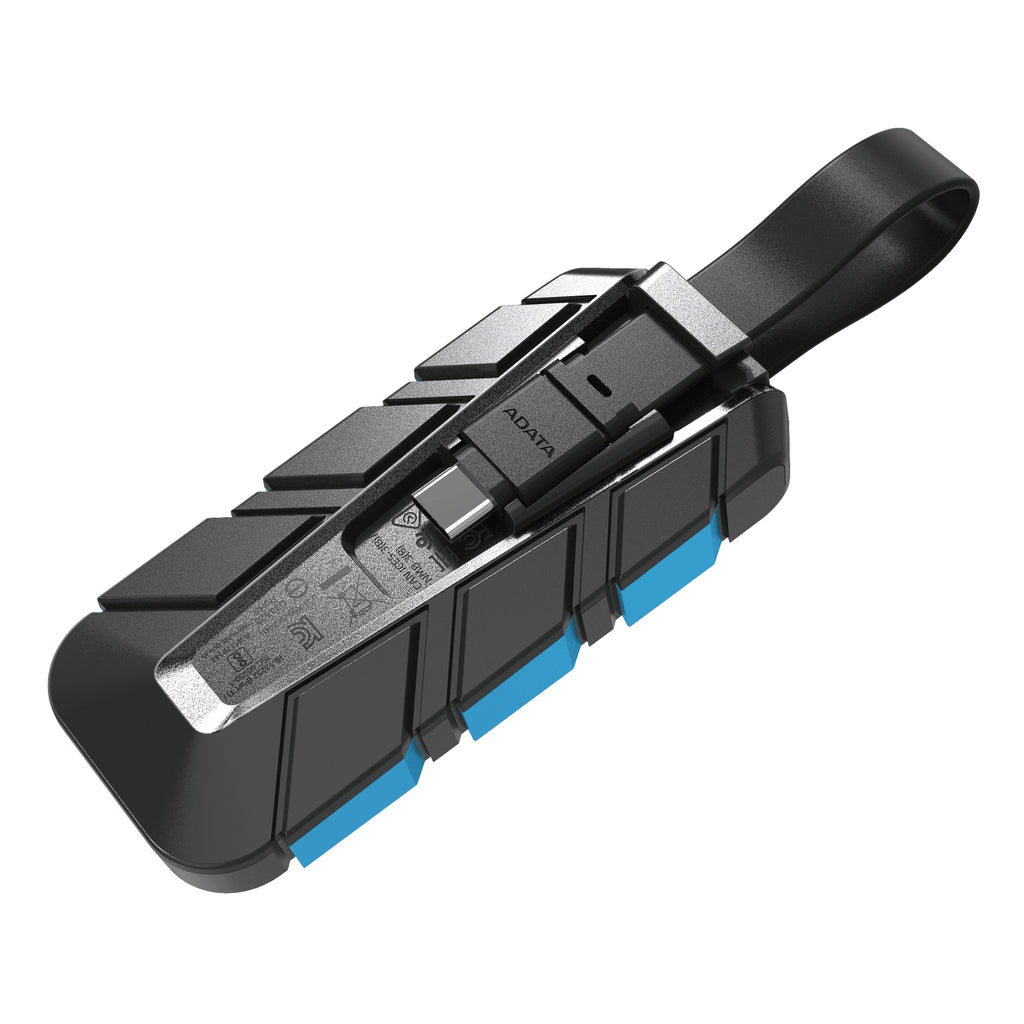 ADATA SC740 1 To USB Type-C 3.2 Gen 2 (3.1 Gen 2) Noir, Bleu - vue 5