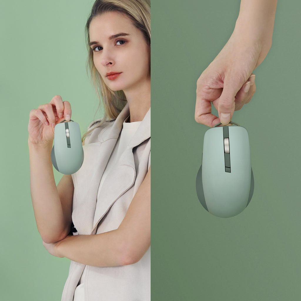 ASUS SmartO Mouse MD200 Silent Plus souris Bureau Ambidextre RF sans fil + Bluetooth Optique 4200 DPI