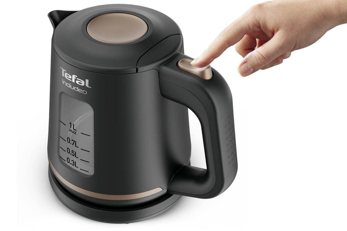 Tefal Includeo KI5338 bouilloire 1 L 2400 W Noir