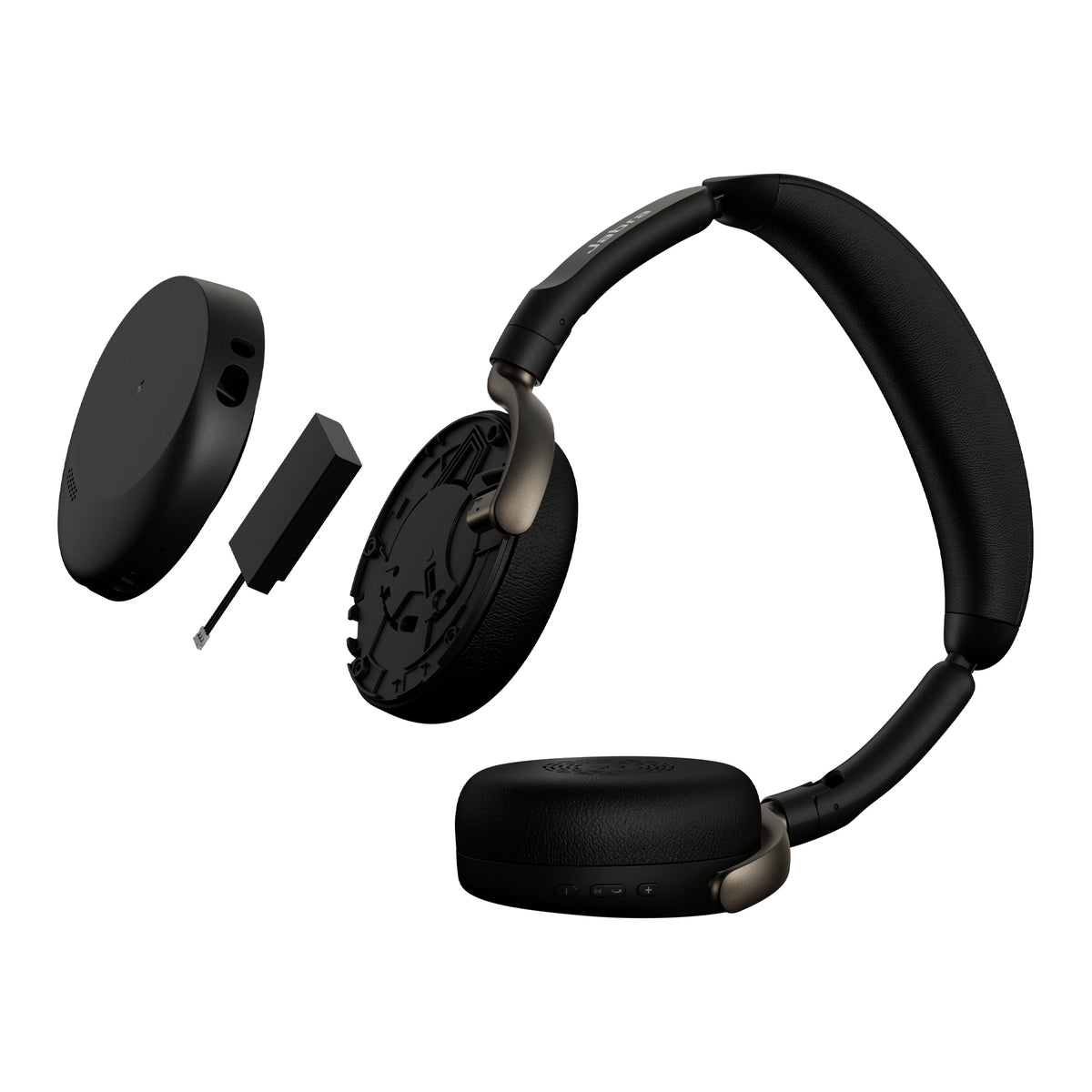 Jabra Evolve3 65 Flex Casque Sans fil Arceau Bureau/Centre d'appels USB Type-A Bluetooth Noir - vue 8