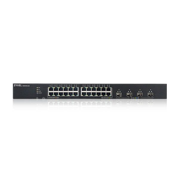 Zyxel XGS1935-28-EU0101F commutateur réseau Géré L2+/L3 Gigabit Ethernet (10/100/1000) 1U Noir