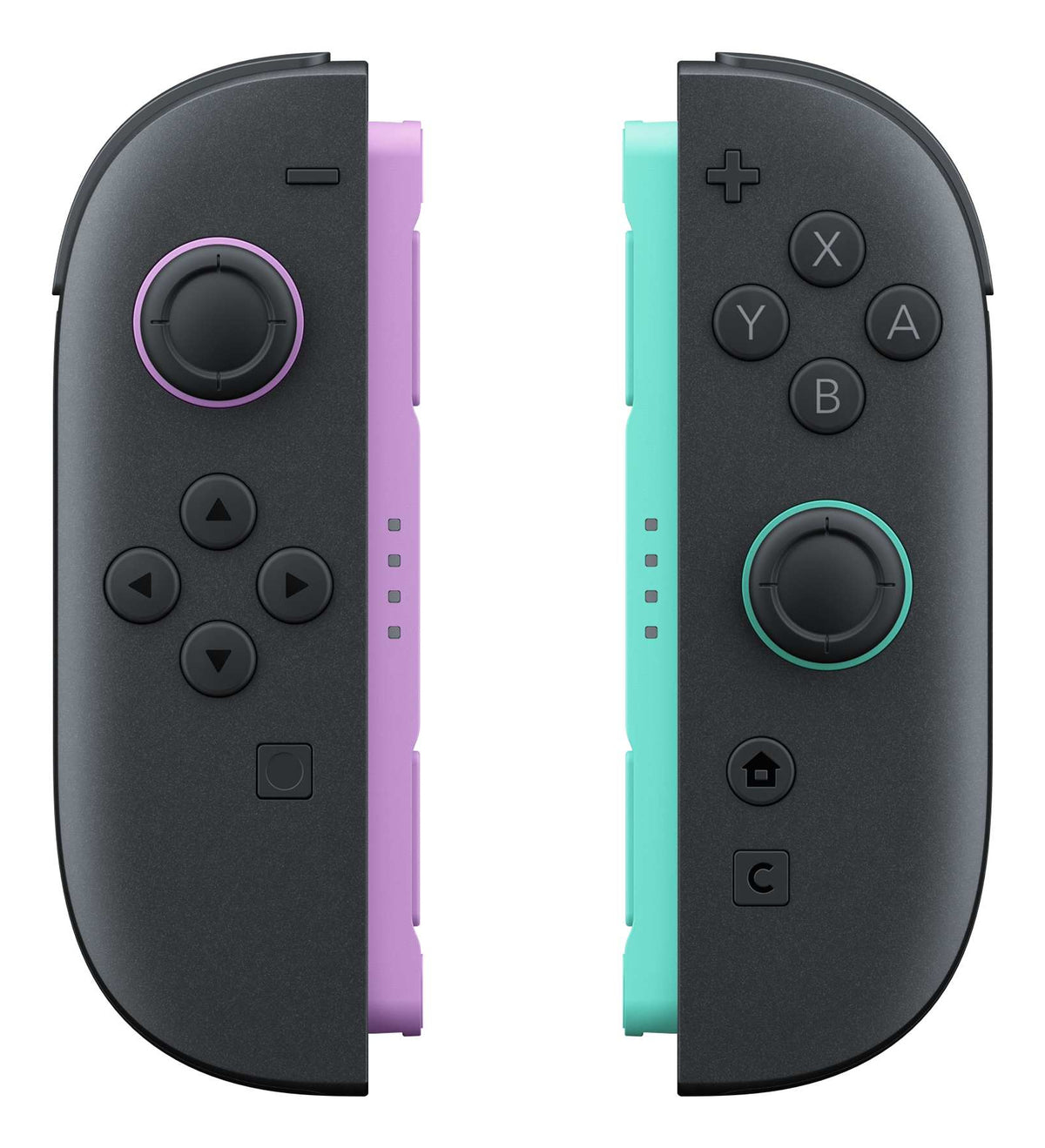 Nintendo Joy-Con 2 Noir, Vert clair, Violet Bluetooth Manette de jeu Analogique/Numérique Nintendo Switch 2