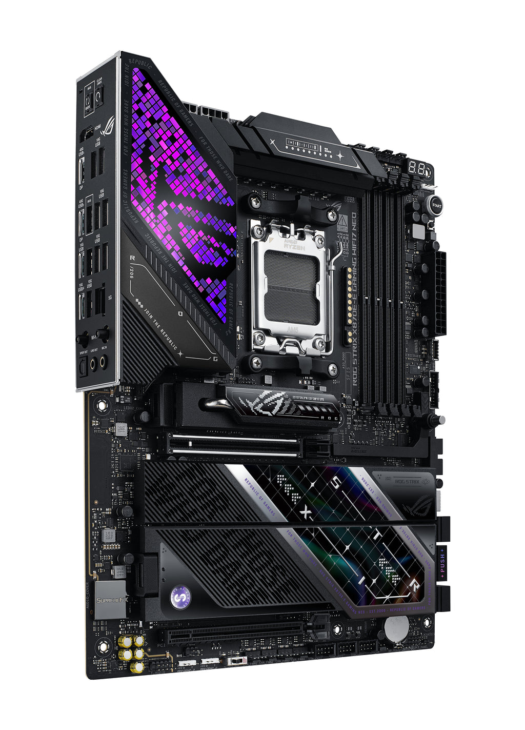 ASUS ROG STRIX X870E-E GAMING WIFI7 NEO Carte Mère AMD X870E Socket AM5 ATX